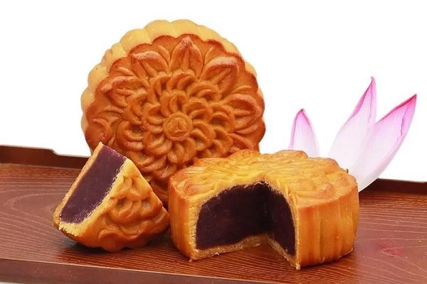 Bánh nướng nhân khoai môn