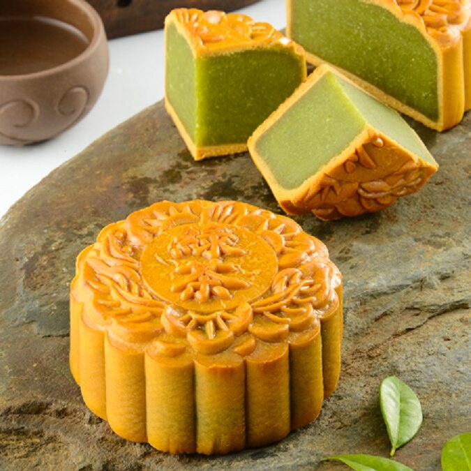 Bánh nướng nhân lá dứa