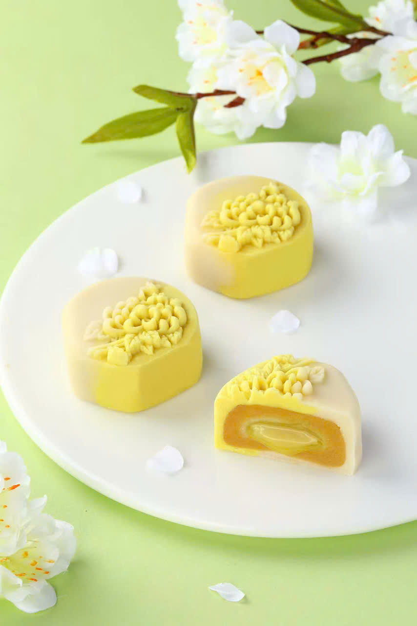 Bánh Trung thu hoa quả vị sầu riêng