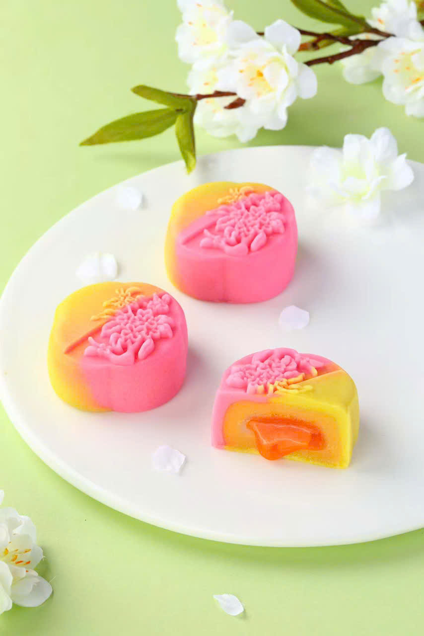 Bánh Trung thu hoa quả vị Xoài úc